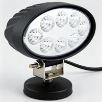 Nouvelle lampe de travail LED Led Soul 5,6 pouces 24W Ellipse, étanche IP68, 12-48V, 1600lm, lampe auxiliaire de conduite tout-terrain pour voiture, camion, chariot élévateur