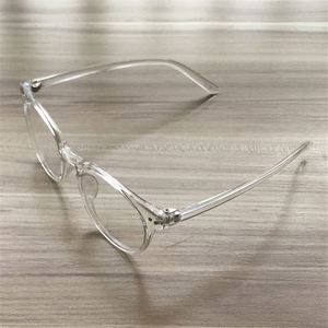 Gafas de Moda Redondas para Hombre y Mujer, Montura TR90 con Lentes Transparentes, Monturas de Gafas Ópticas Transparentes - Product Image 3