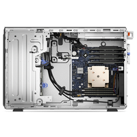 Boîtier de serveur PowerEdge T350 5U de haute qualité, processeur Intel Xeon 3,4 GHz, 32 Go de RAM, châssis tour, SSD SATA 960 Go, garantie de 3 ans