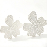 FinRu personnalisé en forme de fleur en céramique pierre artisanat décoration huile essentielle désodorisant diffuseur de parfum pierre