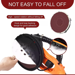 हम में स्थानीय स्टॉक-10 पैक 9 इंच सैंडिंग डिस्क 8 छेद एल्यूमीनियम ऑक्साइड हुक और लूप सैंडपेपर पी 240 - Product Image 6