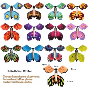 Farfalle Magiche Transfrontaliere che si Metamorfofano e si Alzano in Volo - Oggetti di Scena in Carta per Spettacoli Teatrali e Performance in Stile TikTok - Product Image 1