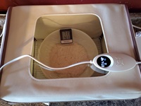 Boîte d'épreuvage au levain, tissu pliable à fermeture éclair pour la fermentation de la pâte et du yaourt