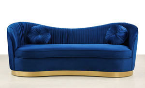 <span class=keywords><strong>Canapé</strong></span> bleu de luxe au design moderne et contemporain pour la personnalisation des meubles de maison - Product Image 5