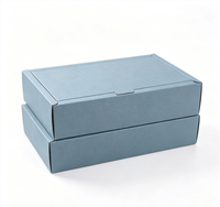 Boîte cadeau pliable personnalisée en carton gris avec fermeture magnétique, rabat à languette, recyclable, pour bonbons, chocolats, friandises, multicolores, multi-tailles