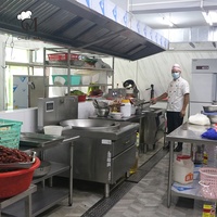 Desain profesional kustom standardisasi otomatisasi perlengkapan Hotel restoran peralatan dapur industri restoran