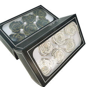 Wholesale Eternal Preserved Rose Gift Boxes Flower Packaging Box For Christmas And Valentine