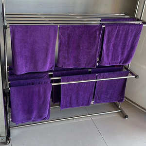 Toallero de pie Lavado de autos Salón de belleza Peluquería Secado especial <span class=keywords><strong>Perchero</strong></span> Zapatero - Product Image 6