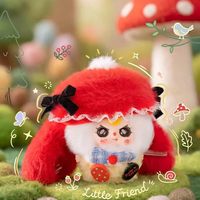Nouveauté 2026 : Lot de 8 poupées en peluche PVC 100 % authentiques Baby Three Fairy Tale pour boîte mystère, porte-clés et breloques de sac