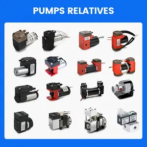 1-4V DC Brush Motor 530ml/Min High Flow Rate Mini Medical Electric Vacuum Air Pump Lab Sampling Micao Diaphragm Pumps