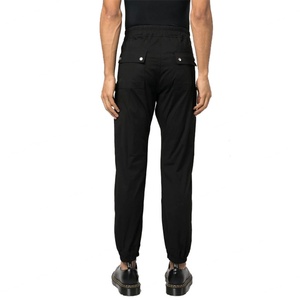 Pantalon cargo en coton de haute qualité pour homme, coupe slim, entrejambe bas, multi-zippé, multi-poches, style vintage, pour les loisirs - Product Image 5