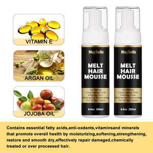 <span class=keywords><strong>Mousse</strong></span> Coiffante Volume <span class=keywords><strong>Cheveux</strong></span> Bouclés 4C Non Collante 200ml 6,8 fl. oz. à Marque Blanche - Product Image 6