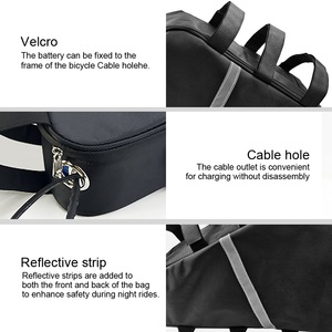 Bateria Triangular 20Ah-50Ah 60V 72V para E-bike de Uso Pesado, Veículo de Entrega Expressa, E-bike Off-Road, Scooter Elétrica e E-bike de Viagem - Product Image 2