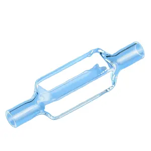 10mm quartz fluorescence flow cuvette / flow cell / four-sided translucent / research export products