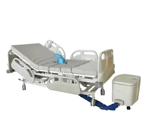 मीट्रिक टन चिकित्सा अस्पताल पेशाब प्रणाली के लिए हेल्थकेयर केंद्र विकलांगता रोगी नर्सिंग स्वचालित शौचालय के साथ चिकित्सा बिस्तर इस्तेमाल किया
