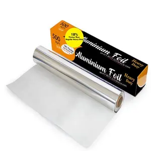 Customized Disposable Aluminium Foil Paper Used for Food Wrapping