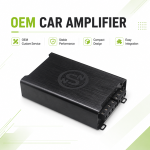 Amplificateur de voiture OEM personnalisé K-400.2D <span class=keywords><strong>Classe</strong></span> <span class=keywords><strong>D</strong></span> 2 canaux 21500W, amplificateur de puissance audio automobile avec égaliseurs, coque personnalisée, mise à niveau de l'autoradio - Product Image 1