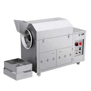 เครื่องคั่วเมล็ดกาแฟเม็ดมะม่วงหิมพานต์อุปกรณ์คั่วเมล็ดงาแบบอัตโนมัติสำหรับมืออาชีพใช้ในเชิงพาณิชย์ - Product Image 4