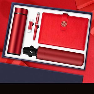 Hot Sale Men's Corporate Gift <b>Set</b> for Graduation Christmas Chinese New Year Featuring Thermos Cup Metal Pen <b>Notebook</b> Gift Box - Product Image 3