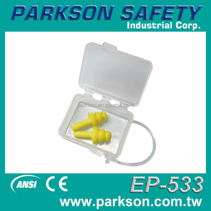 Tapones para los Oídos Duraderos Taiwan EP-533/EP-535, Protección Auditiva Simple, Equipo de Reducción de Ruido Industrial, CE EN352 ANSI S3.19 SNR 23dB - Product Image 4