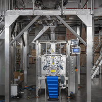 Machine d'emballage verticale pour aliments en sachet, haute vitesse, avec pesage multi-têtes et contrôle du poids, pour l'élimination des dattes séchées, des noix et des chips de pommes de terre