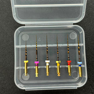 File putar gigi produsen produksi aktivasi panas emas ODM OEM PT instrumen gigi emas file saluran akar gigi - Product Image 2