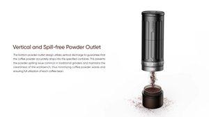 2025 Fabrikpreis Elektrische Tragbare Kabellose Kaffeemühle aus Edelstahl CGE03 - Product Image 3