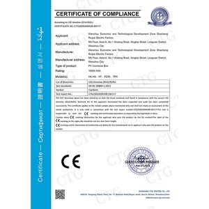 Quadro di Combinazione PV 2x2 con Guscio in Plastica IP65 per Uso Interno Certificato CE - Apparecchiatura per la Distribuzione di Energia per Sistemi Solari Fotovoltaici - Product Image 6