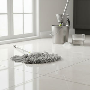 Mopa Húmeda Moderna y Duradera Gizmop de 300gr, Tela de Microfibra, Cabezal Rectangular Ancho, Autoescurrible, Absorción Rápida, Sostenible y Reutilizable - Product Image 3