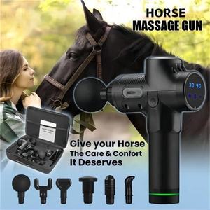 Profession elle tragbare Percussion Fascial Muscle <span class=keywords><strong>Massage</strong></span> Gun für Pferde besitzer - Product Image 2