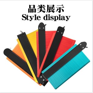 Haihua Contour <b>Gauge</b> Plastic Woodworking <b>Measuring</b> <b>Tool</b> For Arc Profile Cutting - Product Image 2