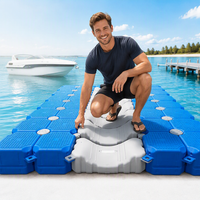 Cubes de quai flottant modulaires en HDPE pour jet ski