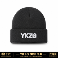 Premium Karamel Bere Şapka Özel Logo 3D Nakış Lüks Kışlık Sıcak Örgü Şapka Deve Rengi Manşetli Bere Erkekler İçin Toptan