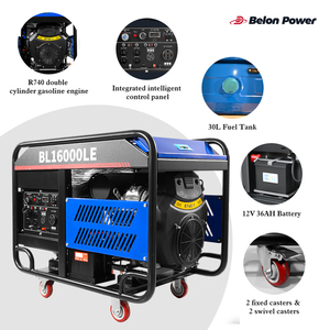 Generador de Gasolina Monofásico de Dos Voltajes 110/220V, Alternador 100% Cobre, 60HZ, Exportación a Sudamérica para Producción Industrial - Product Image 4
