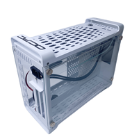 2023 nouveau boîtier d'ordinateur de jeu en verre trempé Mini boîtier ITX boîtier d'ordinateur PC Gamer