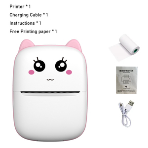 Bán buôn OEM kỹ thuật số ngay lập tức máy in ảnh nhiệt cho trẻ em món quà giáng sinh Selfie máy ảnh MP3 chức năng chiếu cho trong kho - Product Image 2