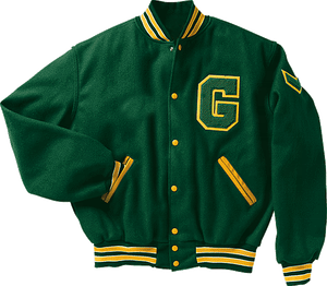 2025 más vendidos mangas de cuero chaqueta de béisbol y universitaria chaqueta Letterman chaqueta bordada Letterman chaqueta - Product Image 3