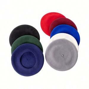 Gorro de Lana de 32 cm, Estilo Boina, para Mujer, Talla Grande, Informal, a la Moda, para Otoño e Invierno 2024 - Product Image 4