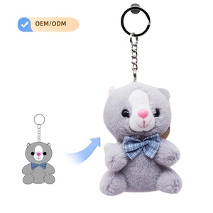 Trung Quốc Nhà máy tùy chỉnh sang trọng <span class=keywords><strong>Keychain</strong></span> Gấu bông đồ chơi mini 10cm mềm plushies Túi Mặt dây chuyền Keyring Mini nhồi Anime búp bê cho trẻ em - Product Image 5