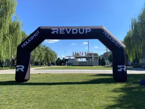 Biểu tượng tùy chỉnh quảng cáo bền <span class=keywords><strong>Inflatable</strong></span> vòm <span class=keywords><strong>Inflatable</strong></span> bắt đầu và kết thúc cổng tò vò cho tổ chức sự kiện lối vào - Product Image 2