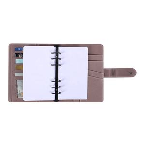 Hongbo Best seller 2026 A6 settimanale/Planner giornaliero inserti in pelle 6 raccoglitori ad anelli per una migliore vita/lavoro/regali di festa in lamina per la scuola - Product Image 5