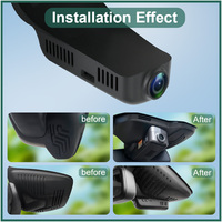 Caméra embarquée GreenYi 4K OEM pour Volvo XC60 version haut de gamme 2015-2017, Plug & Play, DVR de voiture, contrôle par application WiFi, capteur G