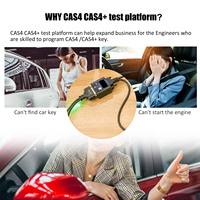 Plataforma de prueba GODIAG para B MW CAS4/CAS4 + Soporte de programación Programación de llaves fuera del sitio/Todas las llaves perdidas/Agregar nueva llave