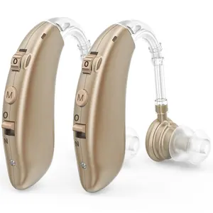 降噪音量控制成人听力损失定制廉价最新款老年人助听器充电放大器