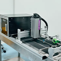 Imprimante jet d'encre UV PIJ pour l'impression sur sachets barrière laminés en aluminium, machine de codage haute résolution pour l'emballage pharmaceutique et alimentaire