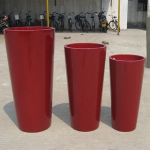 ชุดกระถางปลูกต้นไม้ดีไซน์พิเศษ กระถางต้นไม้ไฟเบอร์เคลย์ กล่องกระถางต้นไม้ไฟเบอร์เคลย์ สำหรับตกแต่งสวนและระเบียง - Product Image 3