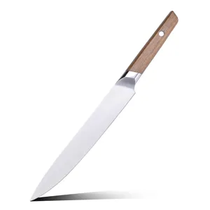 Set di coltelli da cucina forgiato Cuchillo Kit in acciaio inox 5 pz professionale Set di coltelli da Chef con manico in legno d'ulivo