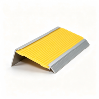 Protections de marche en aluminium durable antidérapantes pour escaliers intérieurs et extérieurs
