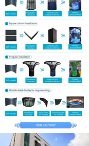 Sfera LED <span class=keywords><strong>Video</strong></span> P1.8 P2 Diametro 0.4m/0.5m/0.6m/1m/2m Globo LED <span class=keywords><strong>Video</strong></span> Creativo a Forma di Terra Schermo LED Sferico - Product Image 6