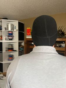 Grid Fleece Tactical Skull Cap All Weather Waffle Beanie con bordado 3D y trabajo hecho a mano para actividades al aire libre - Product Image 4